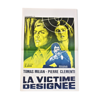 Affiche "La victime designee" 1971