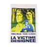 Affiche "La victime designee" 1971