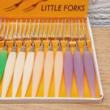 Cocktail 12 forks set