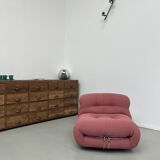 Armchair Soriana Afra and Tobia Scarpa 60s Cassina