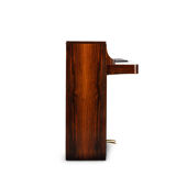 Danish midcentury pianette by Louis Zwicki in rosewood, 1950s