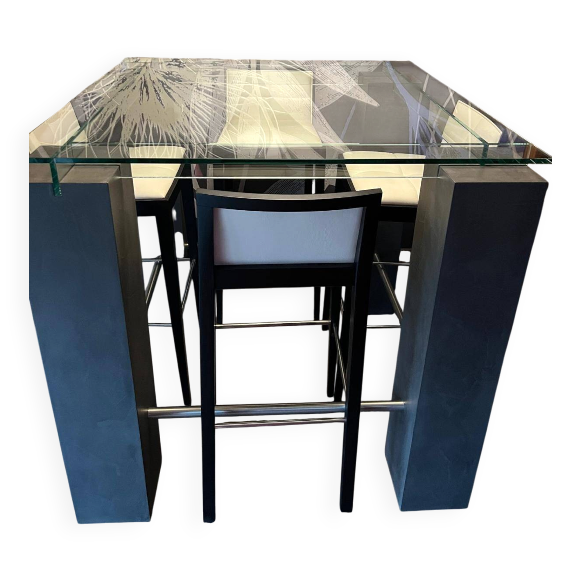 Table haute, mange-debout Ténéré de Roche Bobois