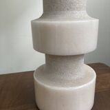 Vintage 70s marble and plexiglass lamp