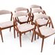 Chaises de salle à manger modèle 31 par Kai Kristiansen, Danemark, années 1960