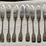 Guildar silver plated fish set (forks and knives)