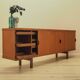 Teak sideboard with sliding doors, Denmark, 1960s