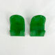 Set of 2 green hooks "2627" by Makio Hasuike for Gedy, 1970