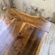 Dining table in solid olive wood Maison Skela 1960