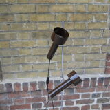 Lamppost space age brown with 2 spots