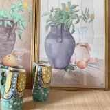 Still life under glass