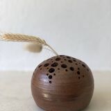 Pyrite stoneware flower pick