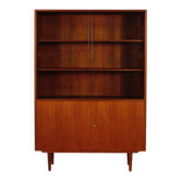 Vintage Teak Vitrine Danish Mid Century Design 60er 70er