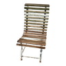 Slatted garden chair