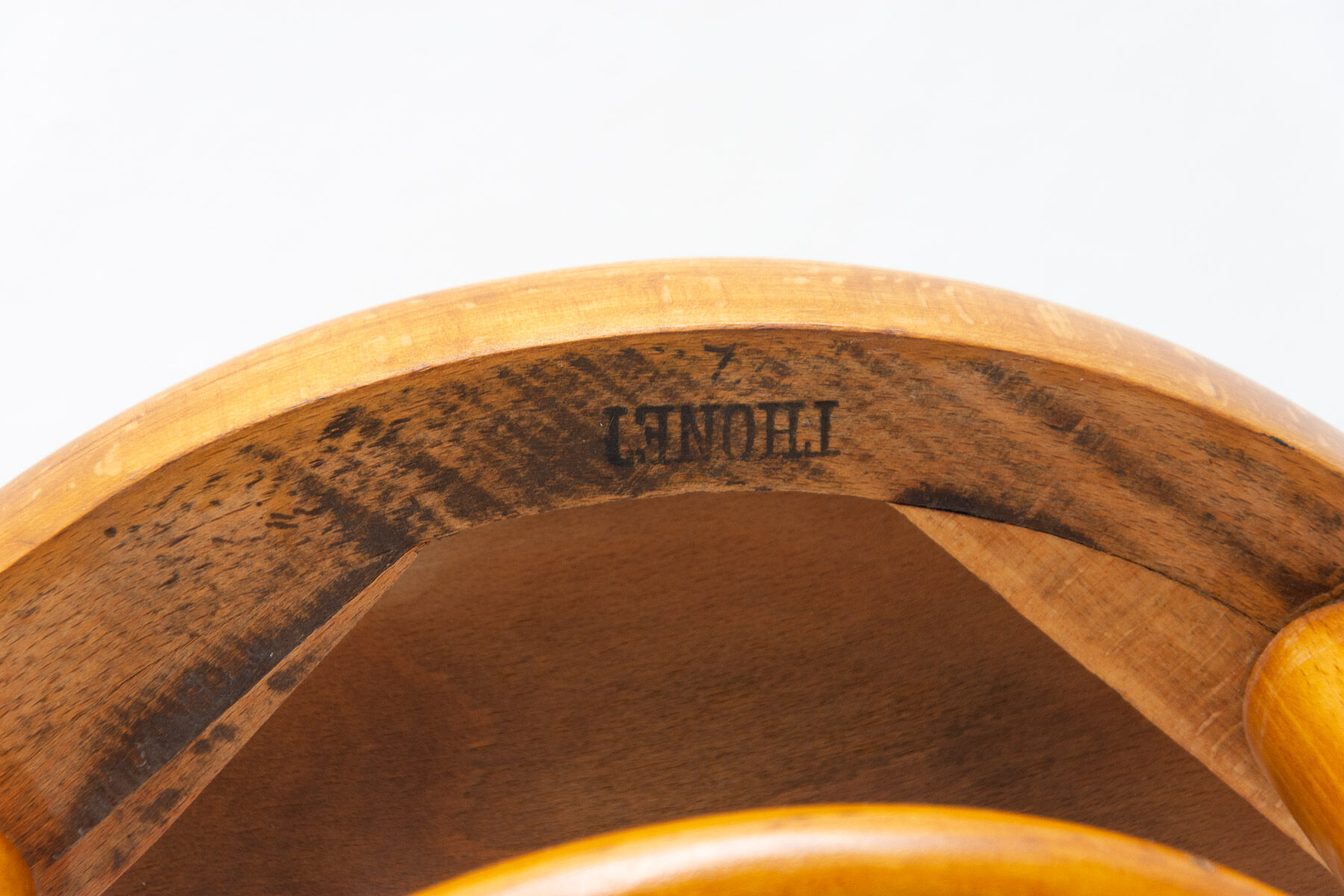 Thonet bentwood stool, 1920´s, czechoslovakia