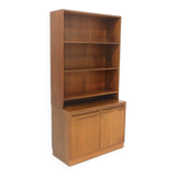 Scandinavian walnut library, Sweden, 1960