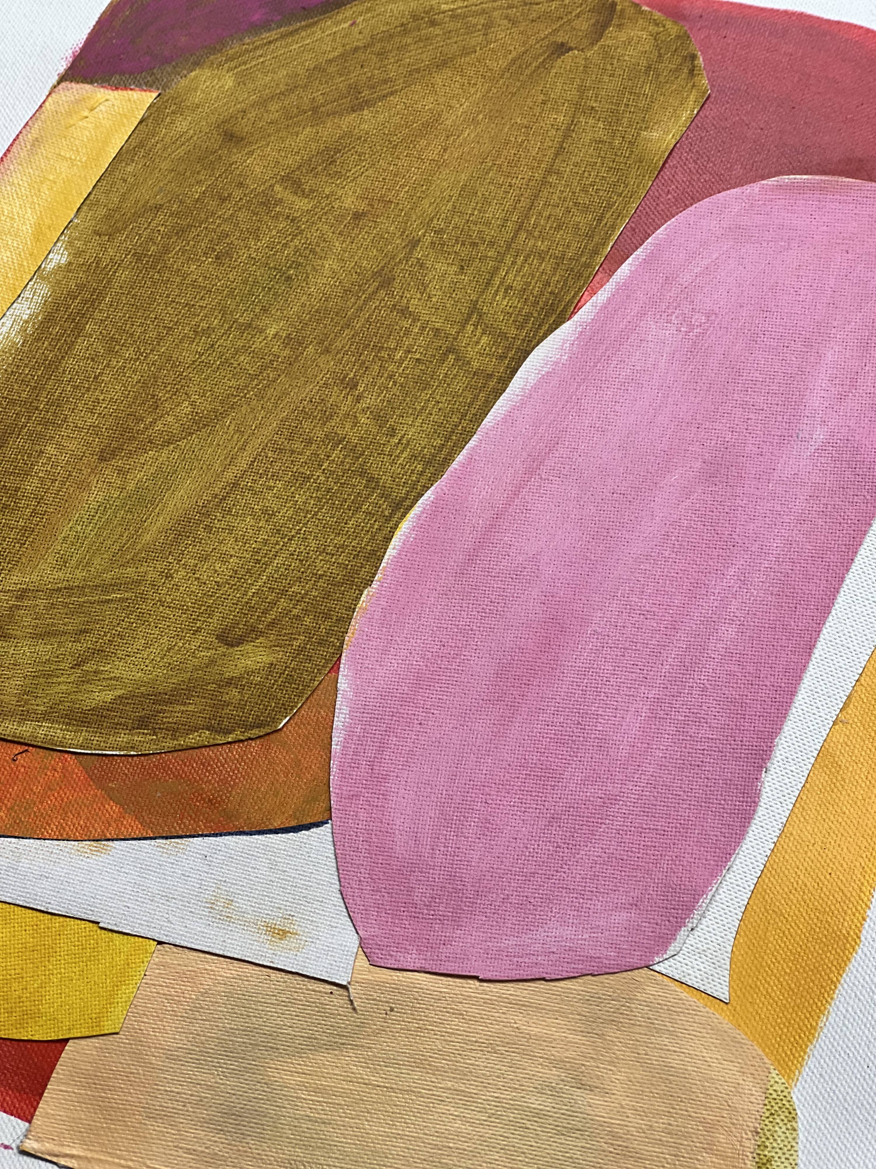 Collage sur toile