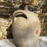Old terracotta jar