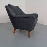 Mid-Century French Club Chair, 1950s