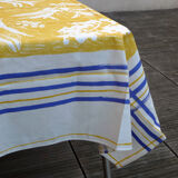 Nappe lin, coton, design Robert le Héros