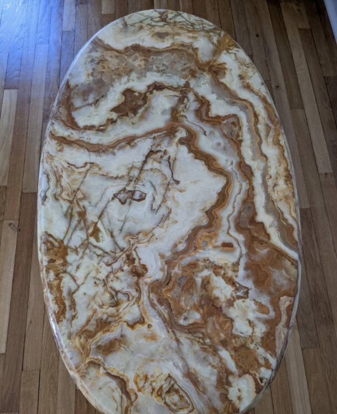 Table basse Louis XV en marbre