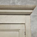 Armoire penderie ancienne armoire murale française XXL gris 230x212 cm