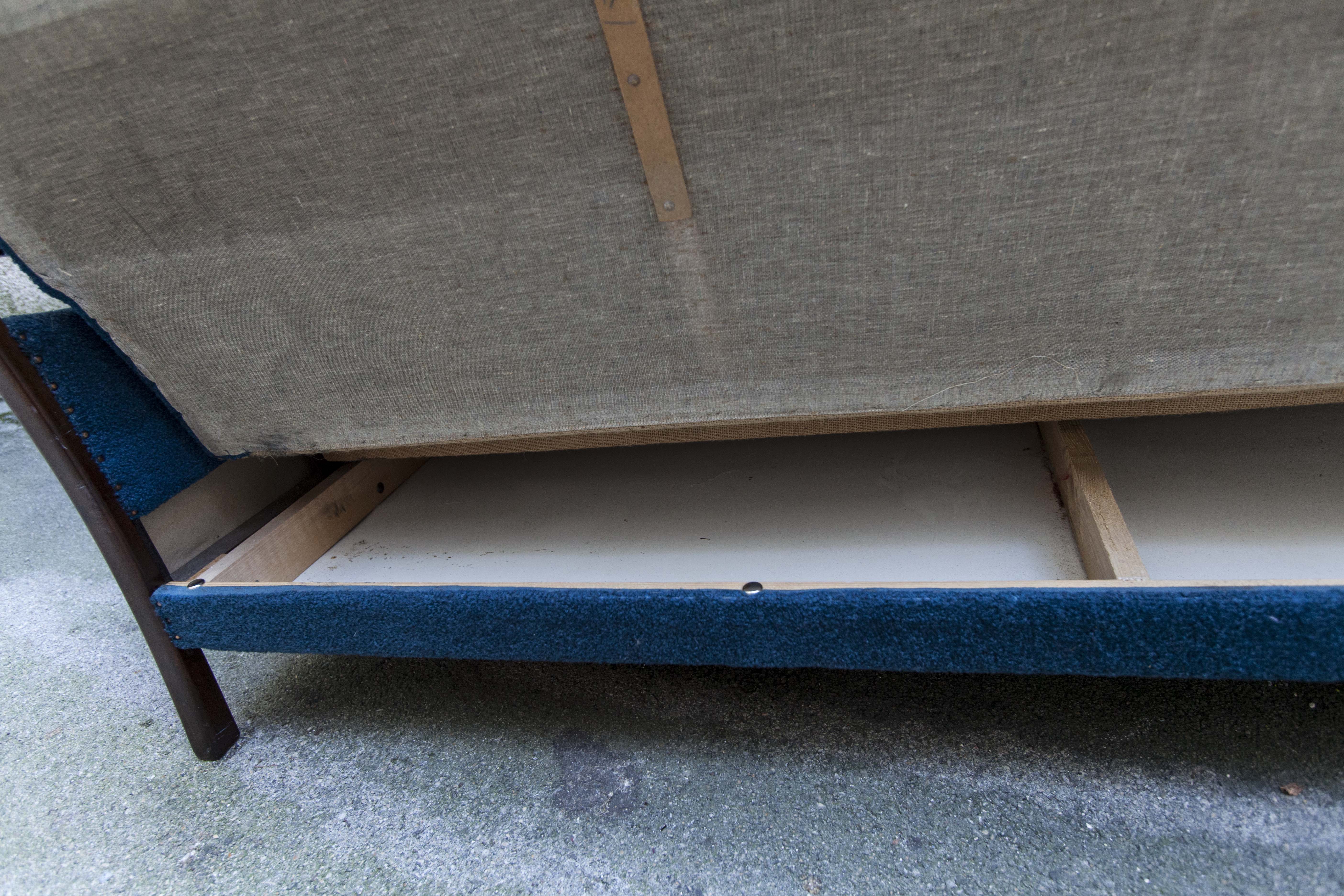 Sofa daybed 3 scandinavian blue