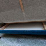 Sofa daybed 3 scandinavian blue