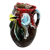 Vallauris Ceramic Rooster Pitcher - 1970s - H 20 cm
