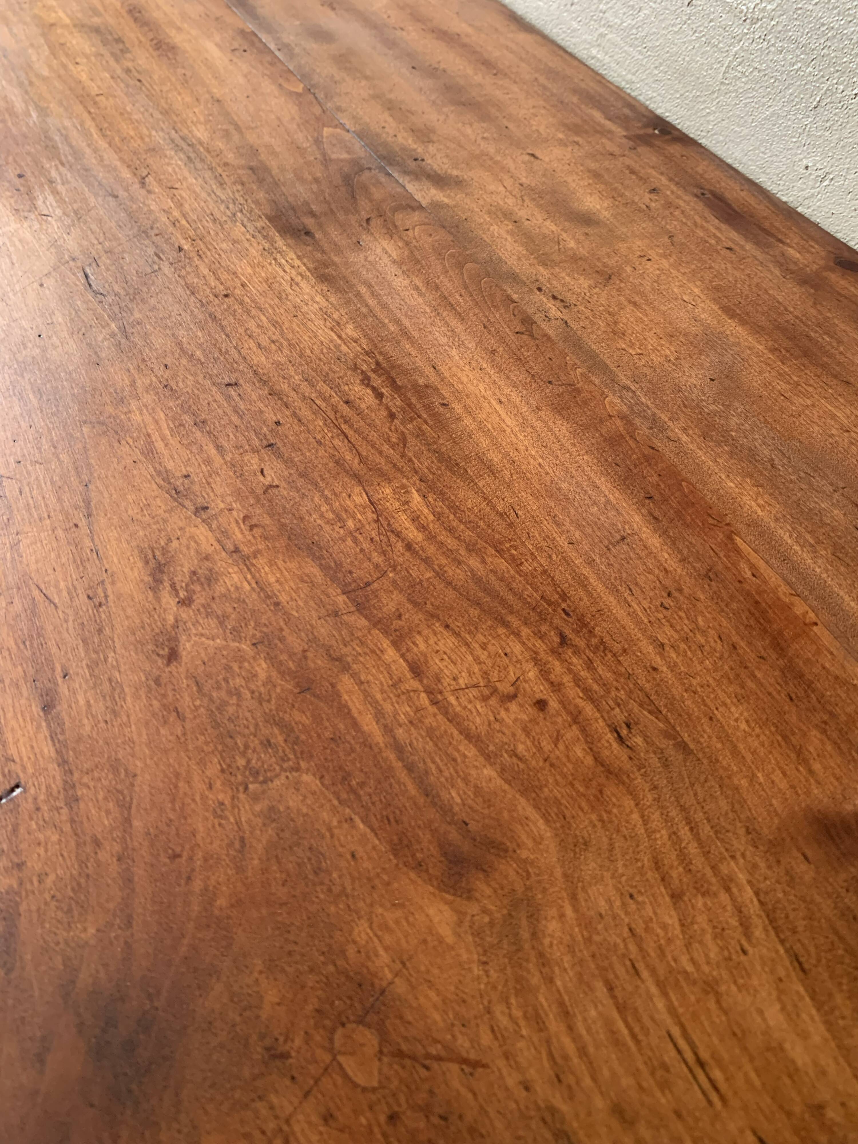 Vintage oak desk / table from the 1950s