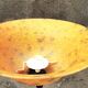 Brutalist floor lamp in wrought iron and glass paste