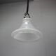 1970s Czechoslovak Mid-Century Glass Pendant Lamp with Marbled Shade