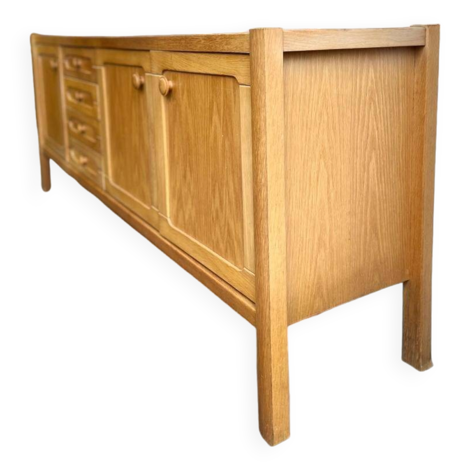 Buffet en bois vintage / buffet / armoire longue