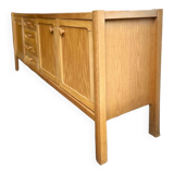 Vintage wooden sideboard / buffet / long cabinet