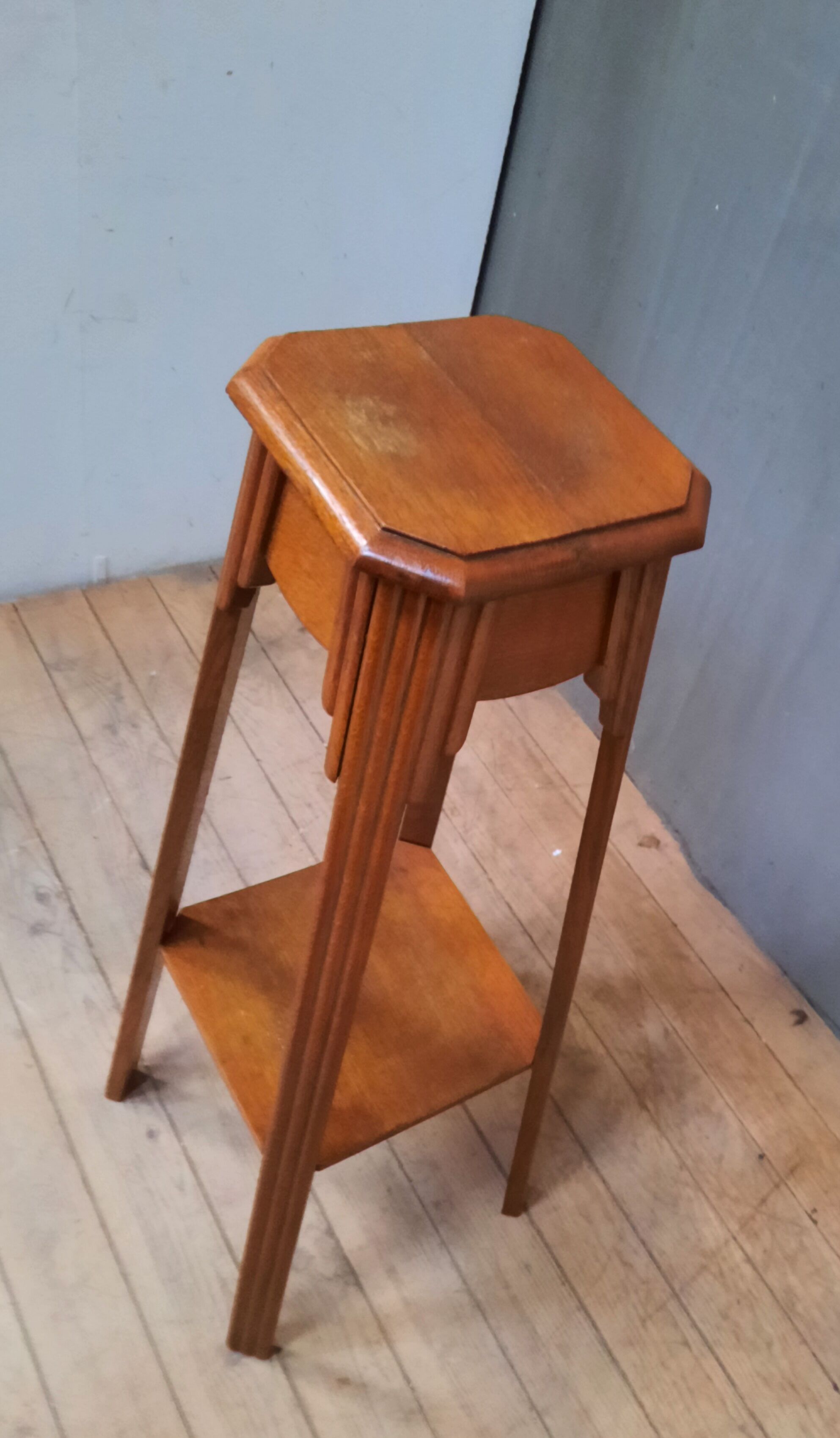 1930s oak selette