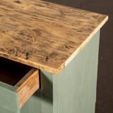 Almond green country buffet