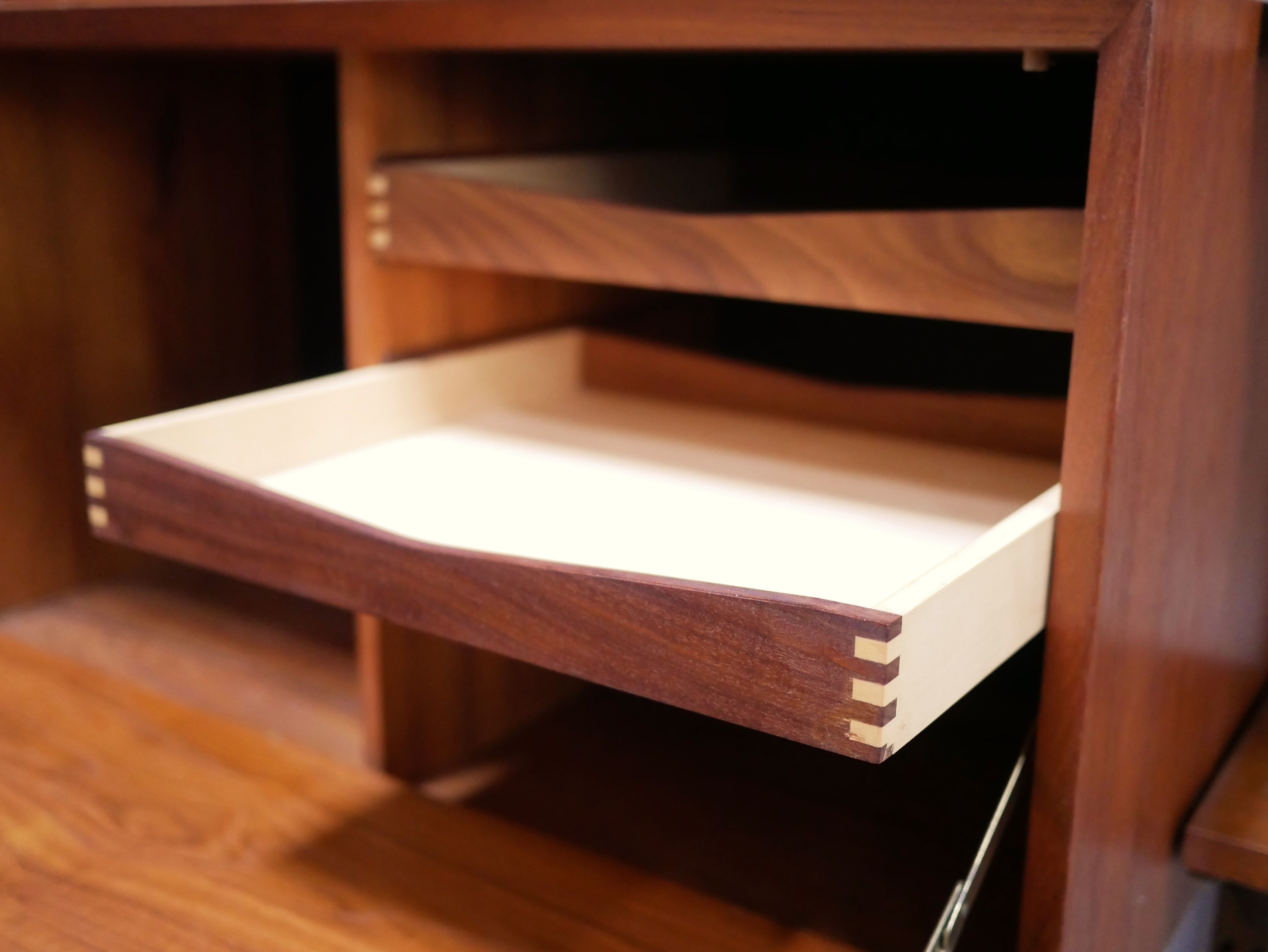 Royal System Scandinavian Modular Wall Shelves by Poul Cadovious for Cado Editions