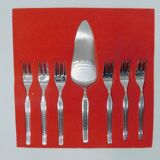 6 cake forks & pie shovel, Prinz Neosil