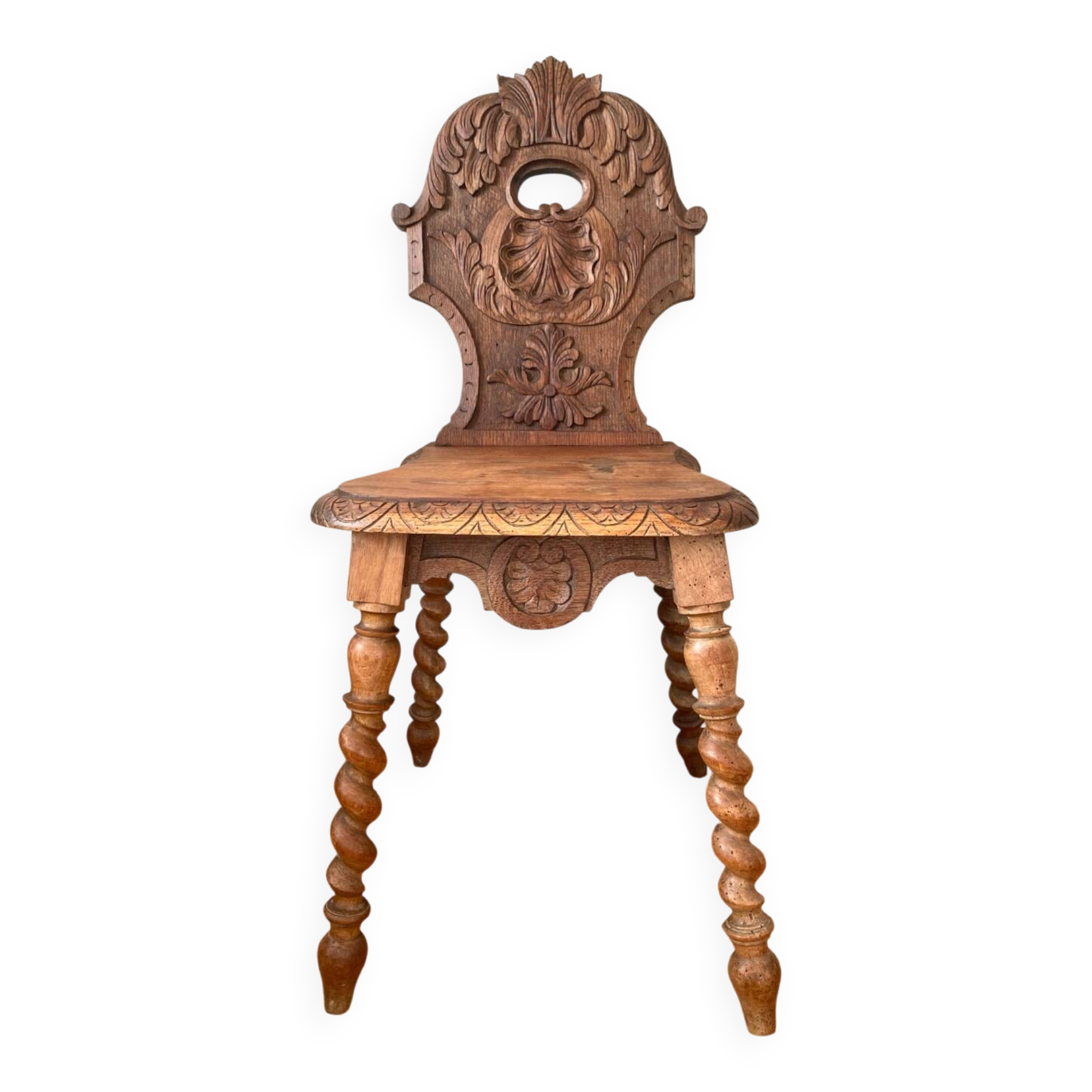 Antique chair Alsatian craftsmanship