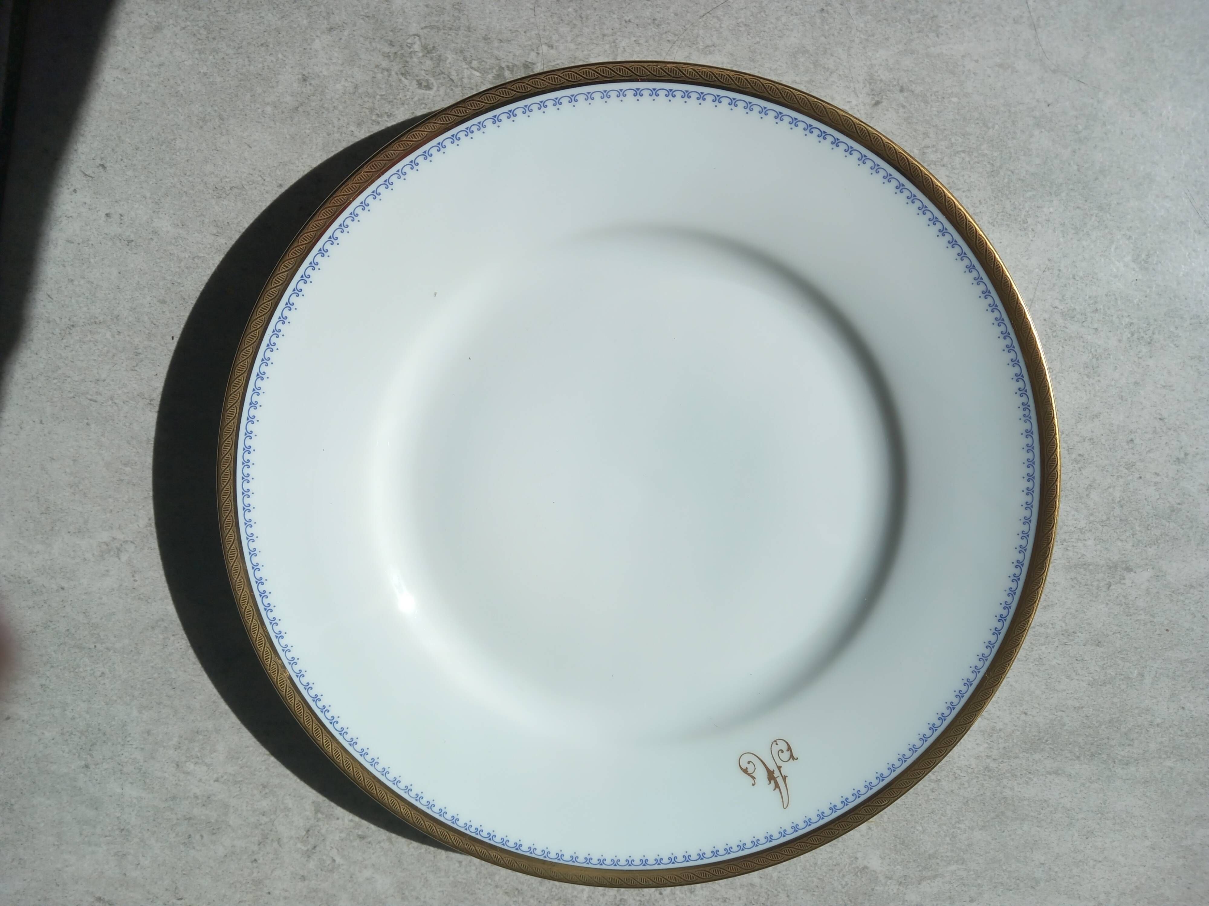 Porcelain service Richard Ginori