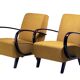 Pair of Armchairs H-227, Jindřich Halabala, 1930s
