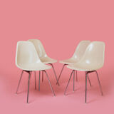 4 Herman Miller DSX chairs by Charles & Ray Eames 1970