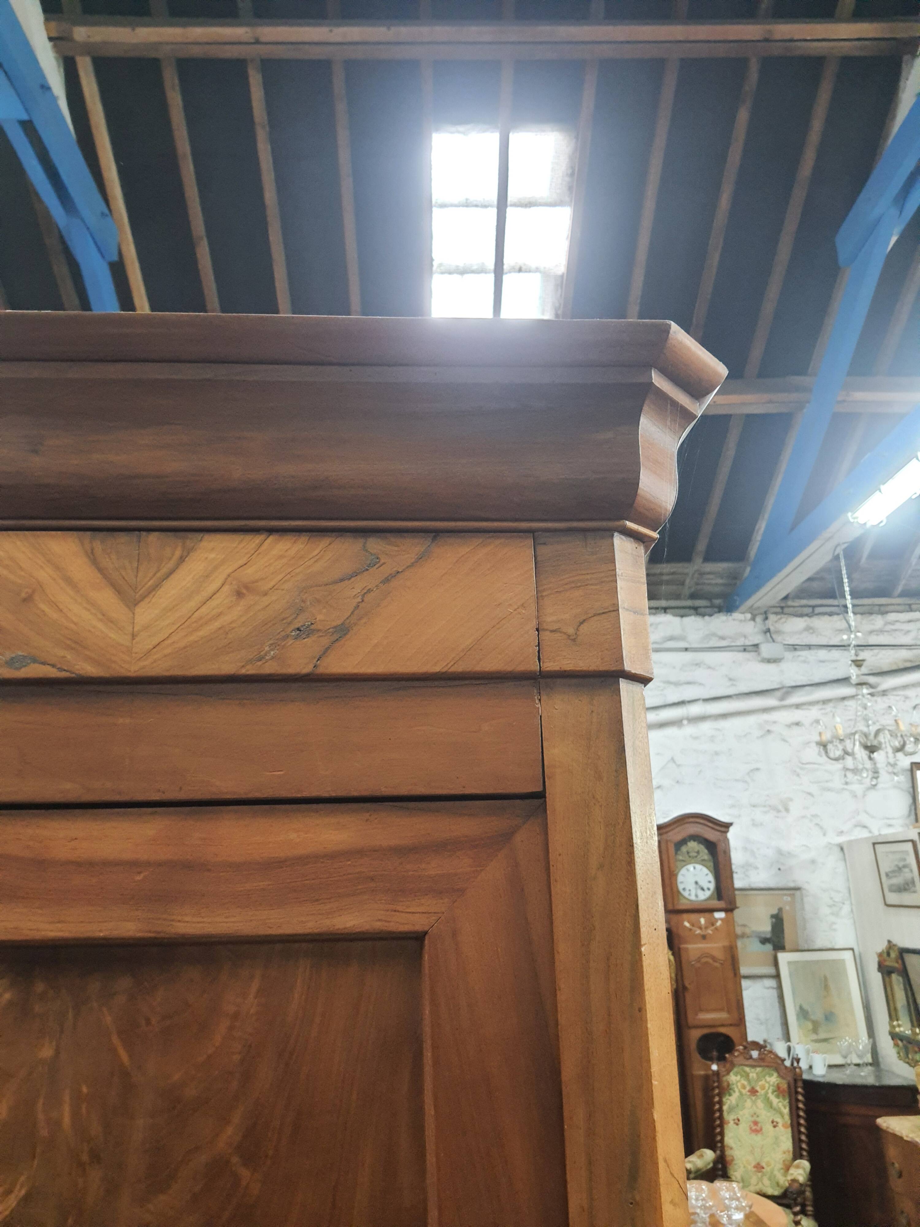 Louis Philippe cabinet in cherry wood