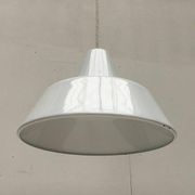 Modern Danish enamel pendant lamp from the mid-century by Louis Poulsen, 1960s.