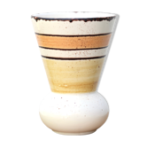 Vase en faïence de Gien modèle Etna, années 70