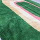 Custom green Moroccan rug 2.5/1.6