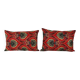 Set of 2 vintage Turkish cushion covers 41x56 cm