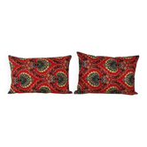 Set of 2 vintage Turkish cushion covers 41x56 cm