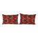 Set of 2 vintage Turkish cushion covers 41x56 cm