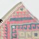 3x12 Soft Wool Pink Oriental Vintage Kilim Runner Rug