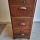 meuble classeur a dossiers en chene 1940